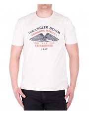 T-shirt Wrangler AMERICANA TEE 112362392 Vintage White