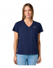 T-shirt Wrangler DRAPEY V-NECK TEE 112362546 Navy