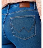 Jeansy Wrangler Slim 112362592 Serene Storm