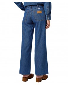 Jeansy Wrangler World Wide 112362656 Real Blue