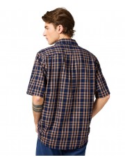 Koszula Wrangler SS 1 PKT SHIRT 112362734 Raw Umber Indigo