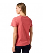 T-shirt Wrangler REGULAR TEE 112362782 Mineral Red