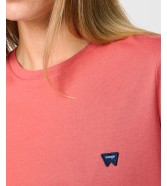 T-shirt Wrangler REGULAR TEE 112362782 Mineral Red