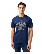 T-shirt Wrangler AMERICANA TEE 112362792 Navy