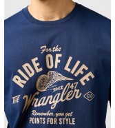 T-shirt Wrangler AMERICANA TEE 112362792 Navy