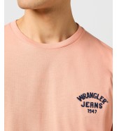 T-shirt Wrangler SMALL LOGO TEE 112362799 Shrimp