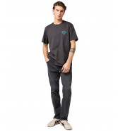 T-shirt Wrangler SMALL LOGO TEE 112362800 Faded Black