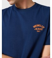 T-shirt Wrangler SMALL LOGO TEE 112362807 Navy