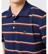 Koszulka Wrangler STRIPE POLO SHIRT 112362827 Navy