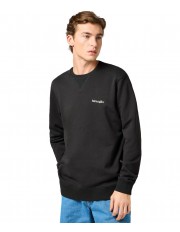 Bluza Wrangler SMALL LOGO CREW 112362885 Faded Black