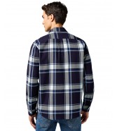 Koszula Wrangler 1 PKT SHIRT 112362898 Large Indigo Plaid