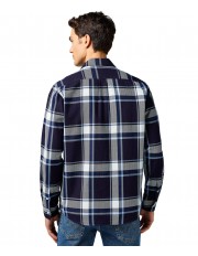 Koszula Wrangler 1 PKT SHIRT 112362898 Large Indigo Plaid