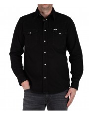 Koszula Wrangler WESTERN SHIRT 112362906 Rinse Black