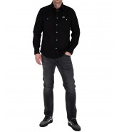 Koszula Wrangler WESTERN SHIRT 112362906 Rinse Black