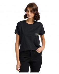 T-shirt Lee LOGO POCKET TEE 112362944 Unionall Black