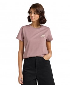 T-shirt Lee SMALL LOGO TEE 112363415 Dreamy Mauve