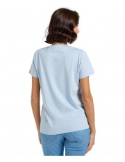 T-shirt Lee SMALL LOGO TEE 112363417 Shy Blue