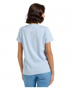 T-shirt Lee SMALL LOGO TEE 112363417 Shy Blue