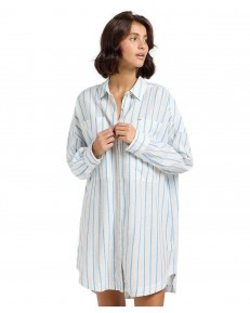Sukienka Lee RELAXED SHIRT DRESS 112363471 Blue Stripe
