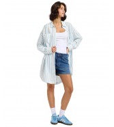 Sukienka Lee RELAXED SHIRT DRESS 112363471 Blue Stripe