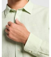Koszula Lee PATCH SHIRT 112363905 Soft Sage