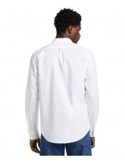 Koszula Lee PATCH SHIRT 112363908 Bright White