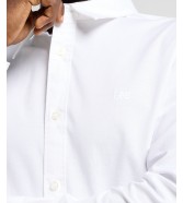 Koszula Lee PATCH SHIRT 112363908 Bright White