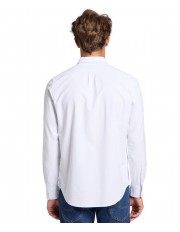 Koszula Lee PATCH SHIRT 112363910 Shy Blue Bright White