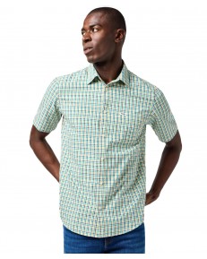 Koszula Wrangler SS 1 PKT SHIRT 112364051 Green Multi