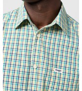 Koszula Wrangler SS 1 PKT SHIRT 112364051 Green Multi