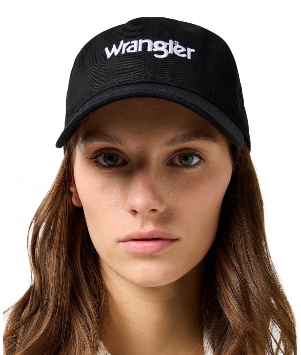 Czapka Wrangler LOGO CAP 112364059 Black