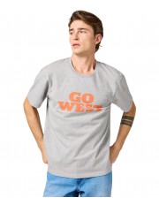 T-shirt Wrangler GRAPHIC TEE 112364087 Mid Grey Mel