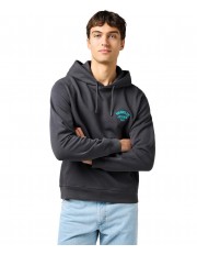 Bluza Wrangler SMALL LOGO HOODIE 112364094 Faded Black