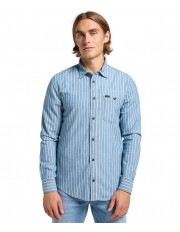 Koszula Lee LEESURE SHIRT 112364202 Indigo Dobby