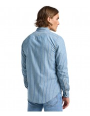 Koszula Lee LEESURE SHIRT 112364202 Indigo Dobby