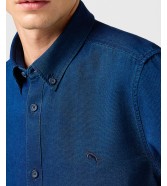 Koszula Wrangler OXFORD SHIRT 112364234 Indigo Oxford