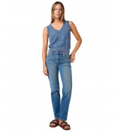 Koszulka Wrangler SWEATER TANK 112364275 Cyaneus