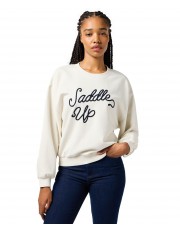 Bluza Wrangler OVERSIZED SWEAT 112364504 Vintage White