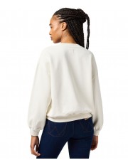 Bluza Wrangler OVERSIZED SWEAT 112364504 Vintage White