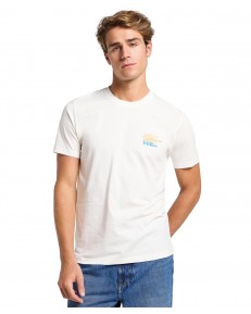 T-shirt Lee MEDIUM LOGO TEE 112364528 Ecru