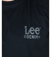 T-shirt Lee SUBTLE LOGO TEE 112365455 Unionall Black