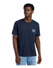 T-shirt Lee SUBTLE LOGO TEE 112365456 Rivet Navy