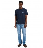 T-shirt Lee SUBTLE LOGO TEE 112365456 Rivet Navy