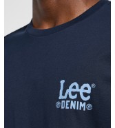 T-shirt Lee SUBTLE LOGO TEE 112365456 Rivet Navy