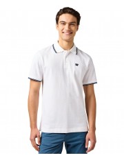 Koszulka Wrangler POLO SHIRT 112365466 White