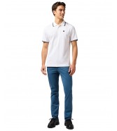 Koszulka Wrangler POLO SHIRT 112365466 White