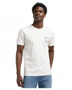T-shirt Lee SS ELEVATED ESS LOGO TEE 112370414 Ecru