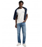 T-shirt Lee SS ELEVATED ESS LOGO TEE 112370414 Ecru