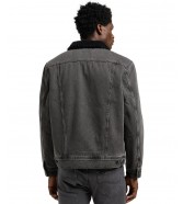 Katana Lee SHERPA JACKET 112370427 Deep Obsidian
