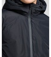 Kurtka Lee HOODED SHORT PUFFER 112370433 Black